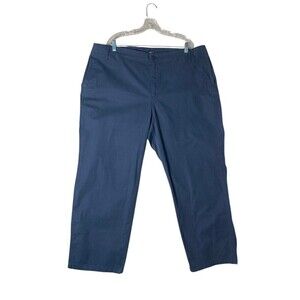 J Crew Pants Women's Size 36 Blue Straight Leg